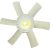 K4102D engine radiator fan 