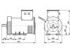 20kW three-phase synchronous generator
