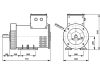 30 kW three-phase synchronous generator