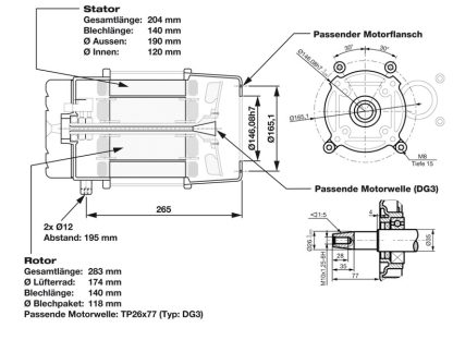 KT-6 synchronous generator